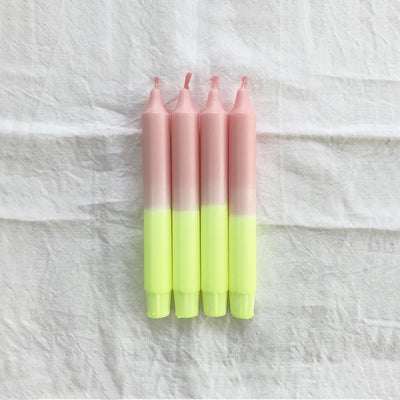 Dip Dye Design Kerzen
