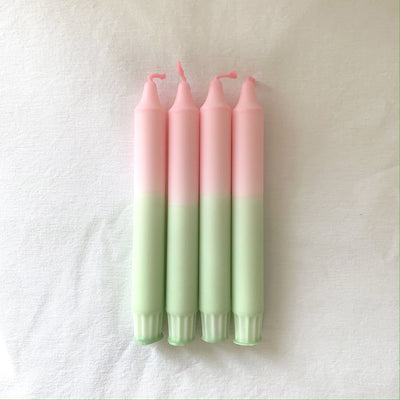 Dip Dye Design Kerzen