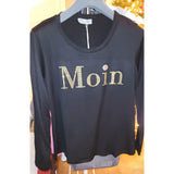 Langarmshirt 'Moin'