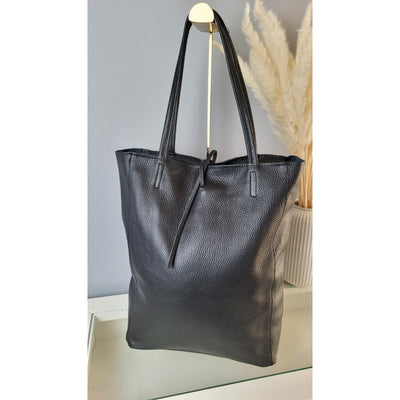 Leder-Shopper