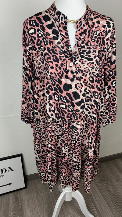 Kleid ‚Leo‘ Pink